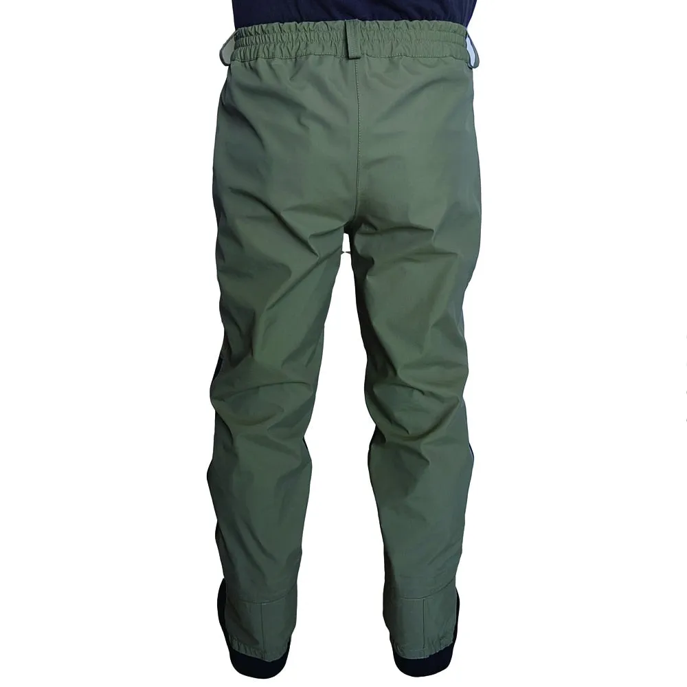 3 Layer Breathable Fly Fishing Waist Waders Stockingfoot Wading Pants