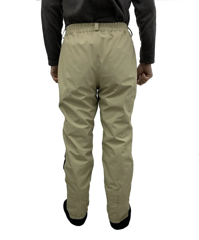 3 Layer Breathable Fly Fishing Waist Waders Stockingfoot Wading Pants