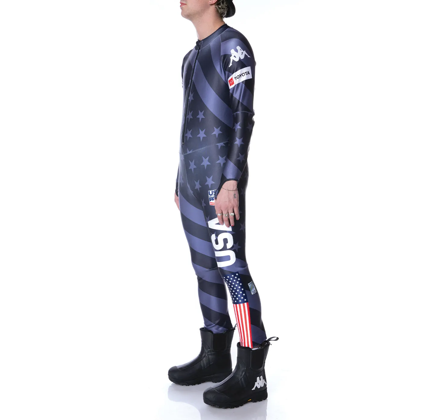 4Cento 400 Kombat Gs US Race Suit - Navy