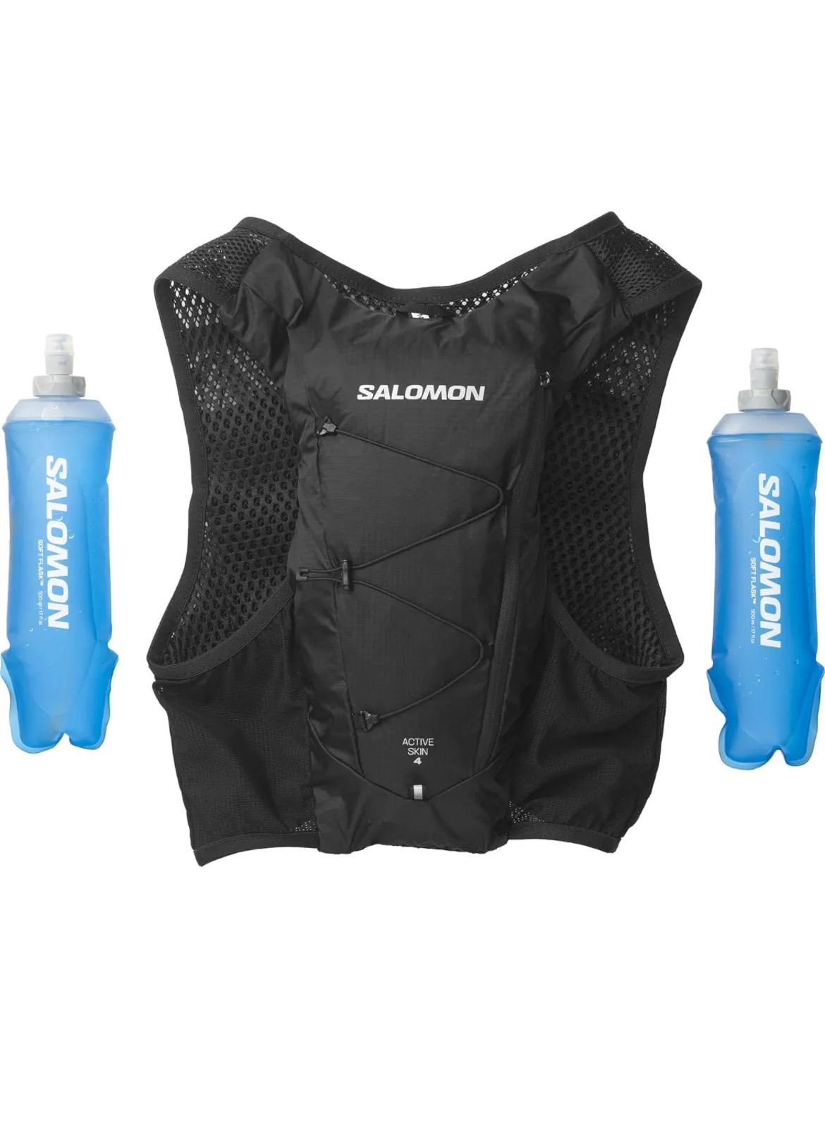 Active Skin 4 Running Vest with Flasks Included