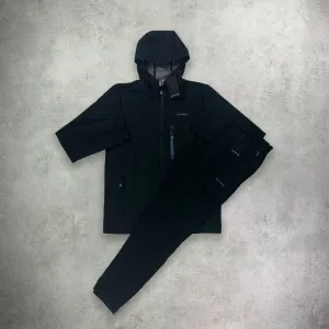 Altryn Friar Jacket/Pant Cargo Tracksuit Set Black