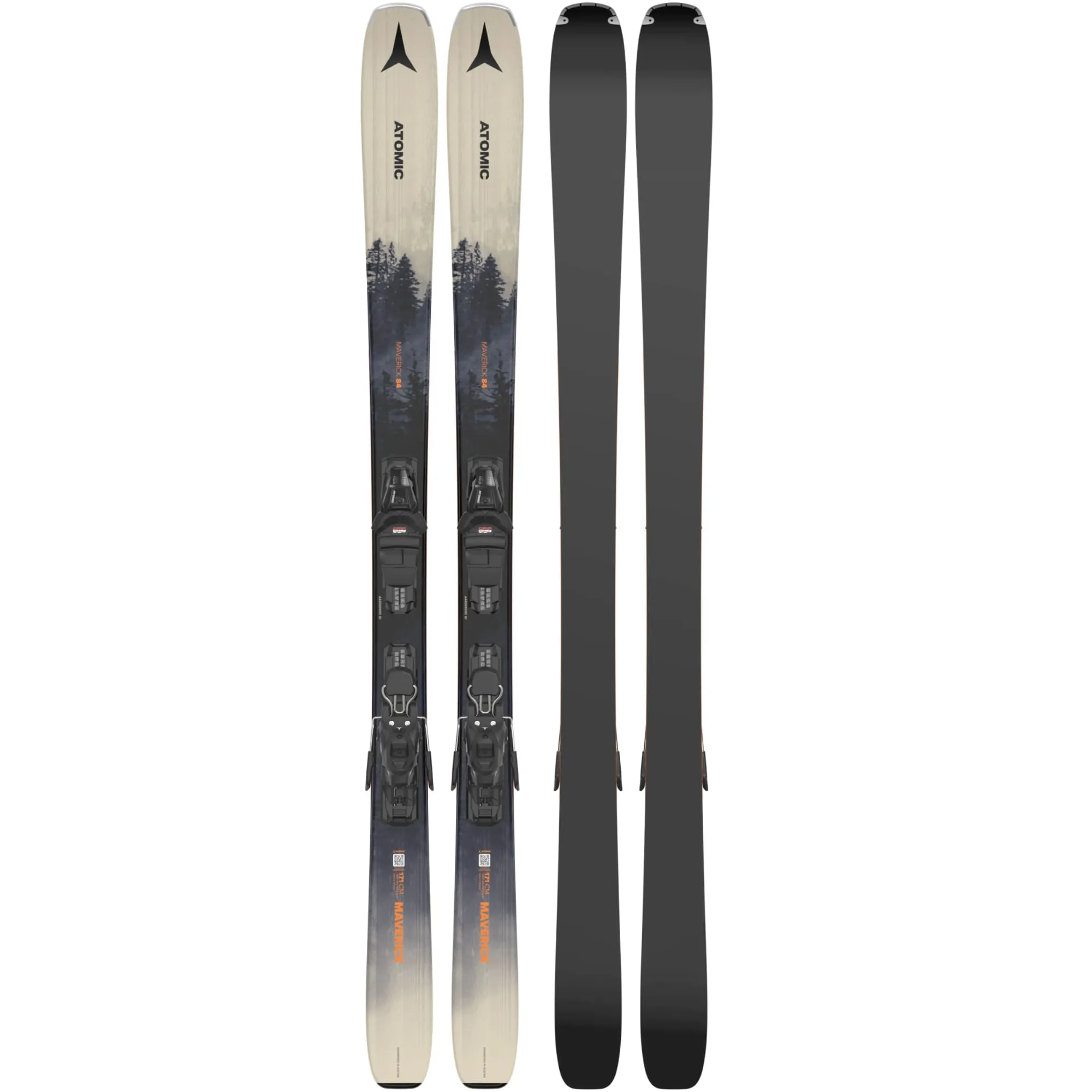 Atomic Maverick 84R Skis with M10 GW Bindings