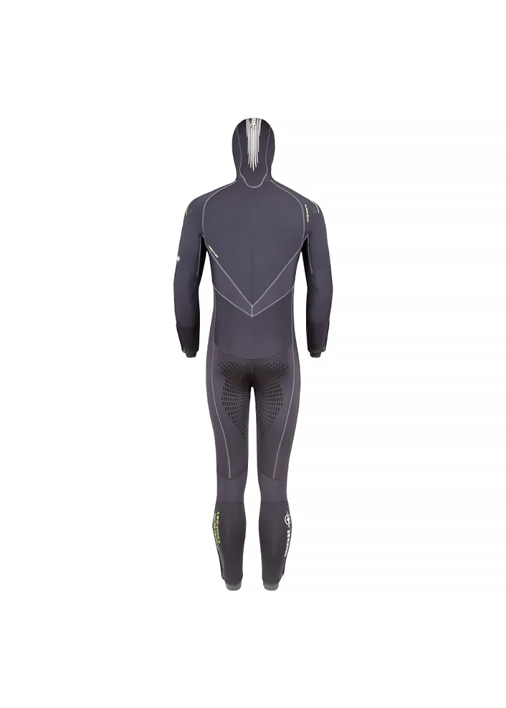 Beuchat Mens Focea Comfort 6 Hooded 7mm Semi Dry Scuba Diving Wetsuit