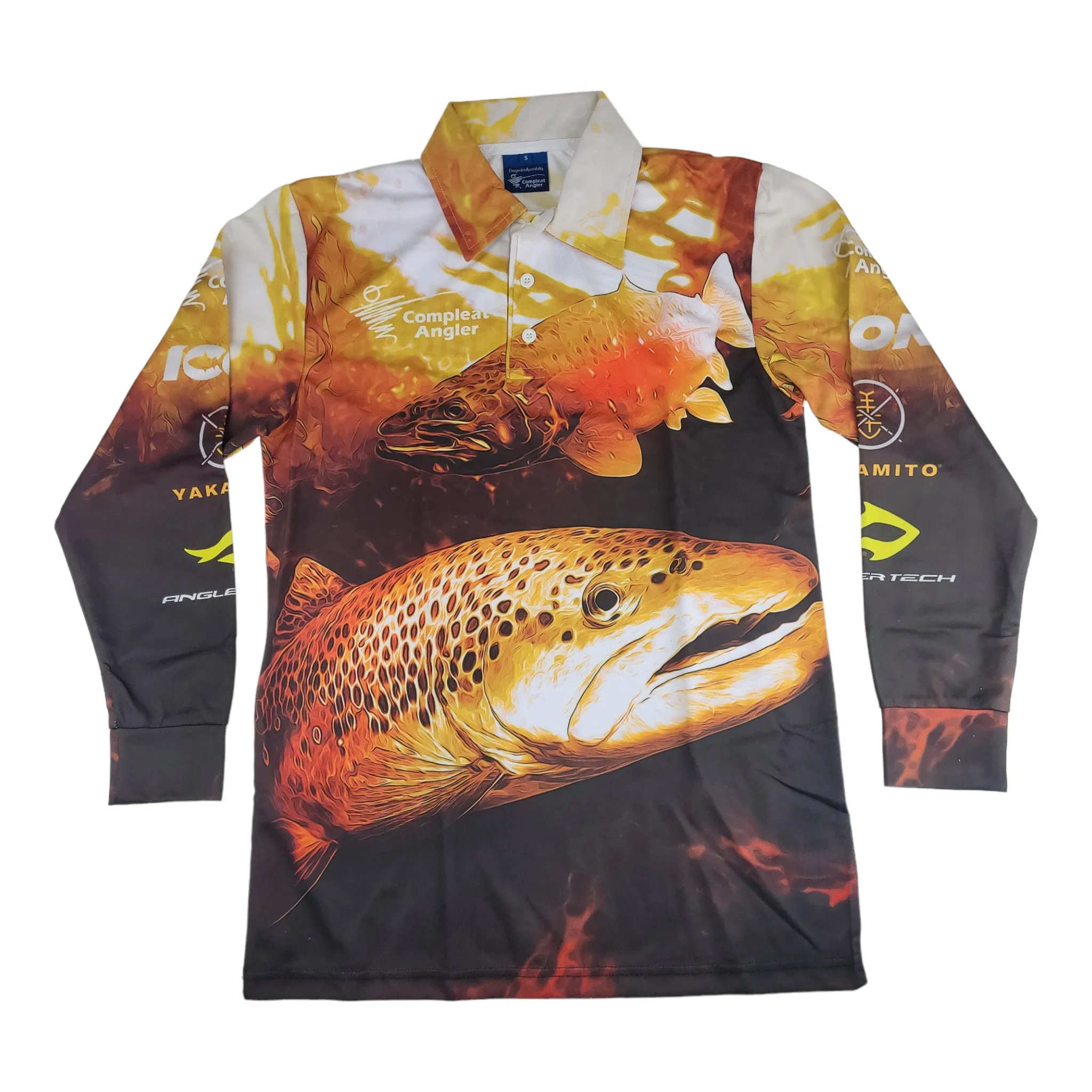 Compleat Angler Trout Tournament Shirt Kids