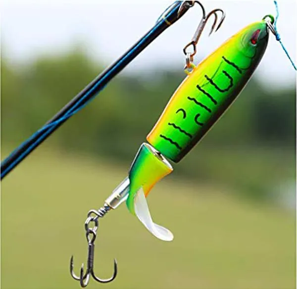 🎁Hot Sale -30% OFF🐠Rotating Spins Tail lure And Bionic Swimming Lure