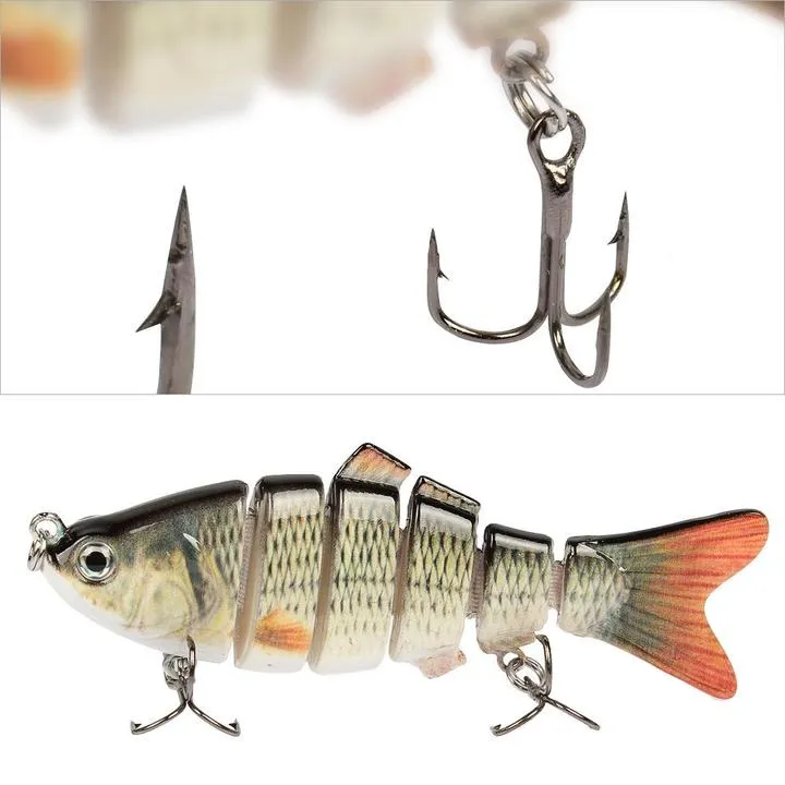 🎁Hot Sale -30% OFF🐠Rotating Spins Tail lure And Bionic Swimming Lure