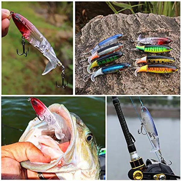 🎁Hot Sale -30% OFF🐠Rotating Spins Tail lure And Bionic Swimming Lure