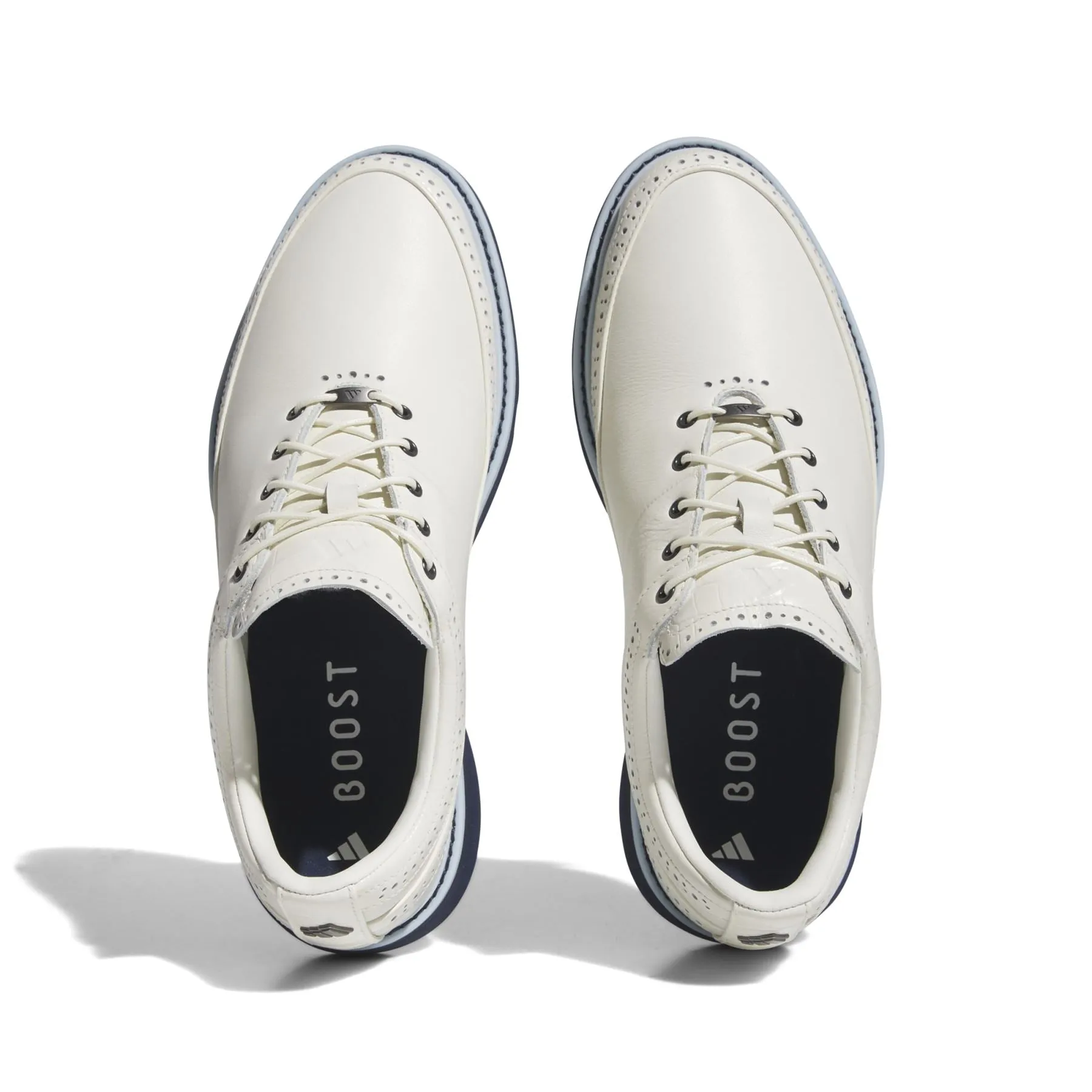 MC80 Spikeless Golf Shoes White/Navy - AW24