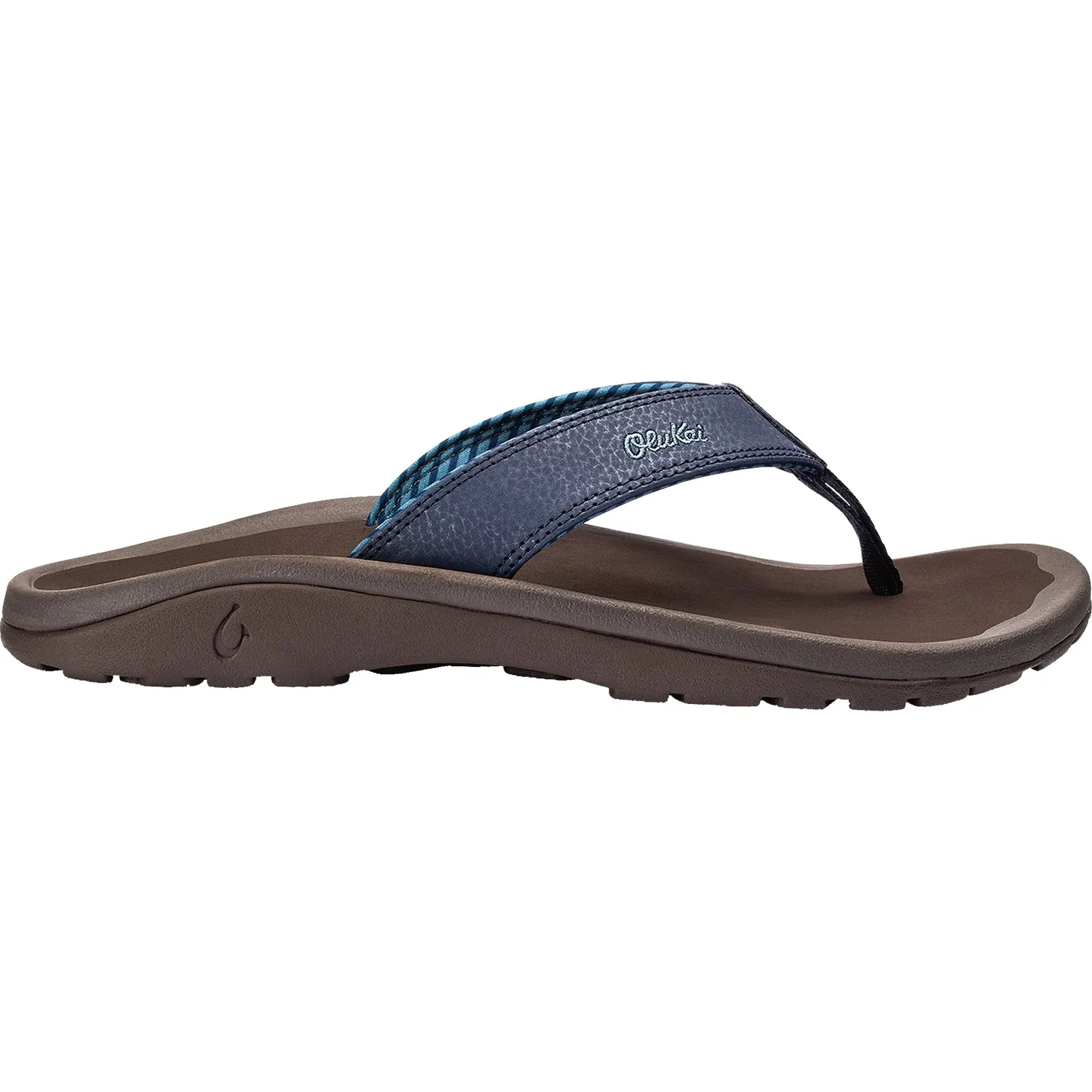 Men's OluKai Ohana Blue Depth/Espresso Synthetic