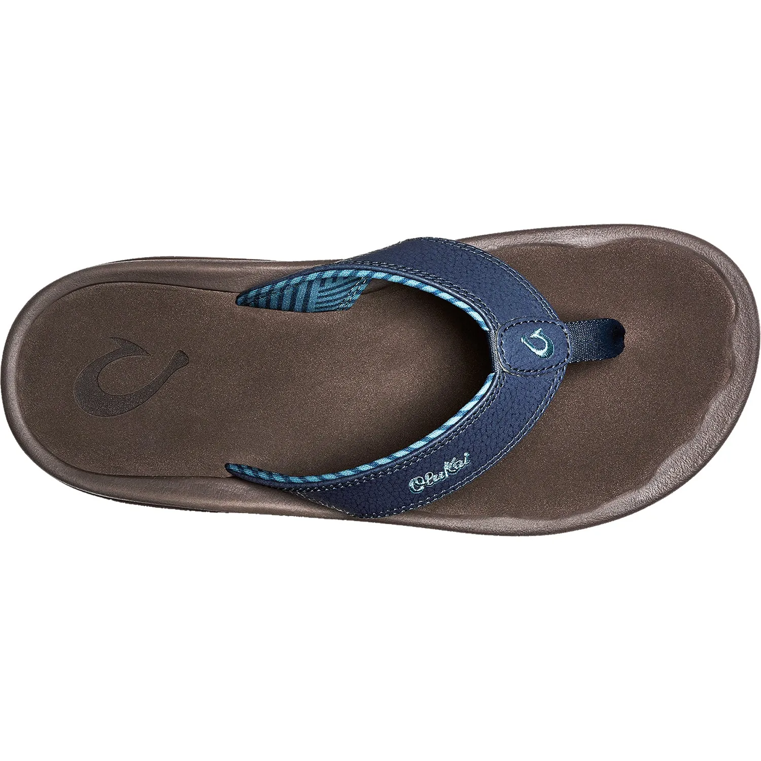 Men's OluKai Ohana Blue Depth/Espresso Synthetic