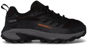 Merrell Moab Speed 2 Waterproof Junior Walking Shoes - Black