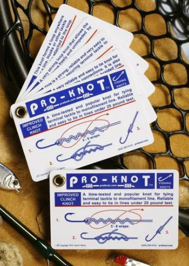 Pro-Knot Cards | Fishing Knots