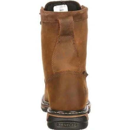 Rocky Men's Ironclad 8" Waterproof Work Boot - Brown - FQ0005698