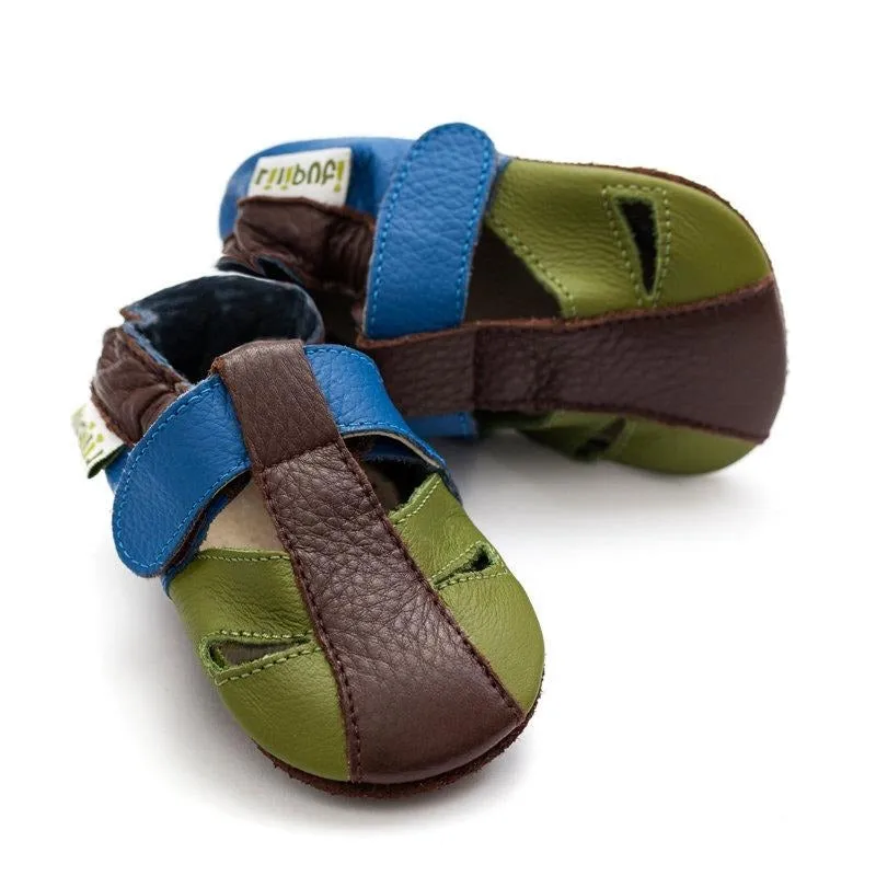 Sandal Two-Color Barfotaskor/ Tofflor