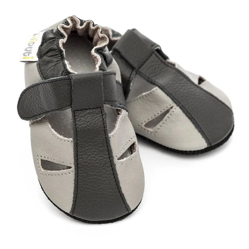 Sandal Two-Color Barfotaskor/ Tofflor