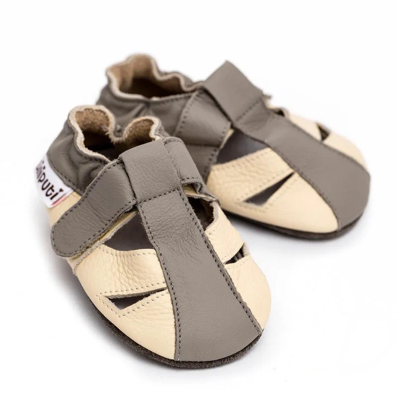 Sandal Two-Color Barfotaskor/ Tofflor