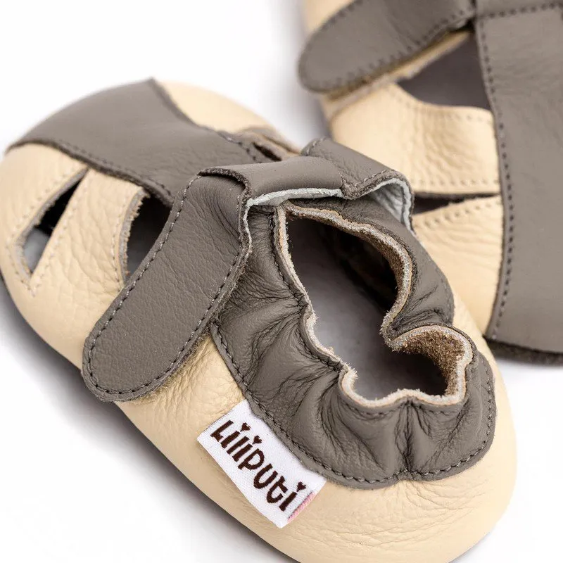 Sandal Two-Color Barfotaskor/ Tofflor