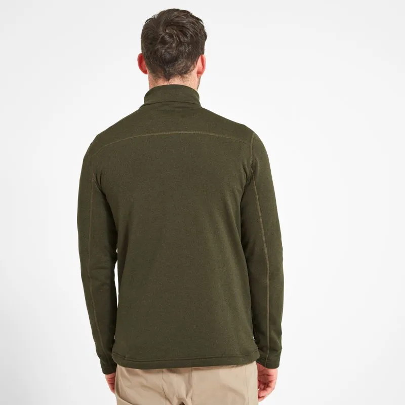 Schoffel Annan II Technical 1/4 Zip Mens Top - River Green