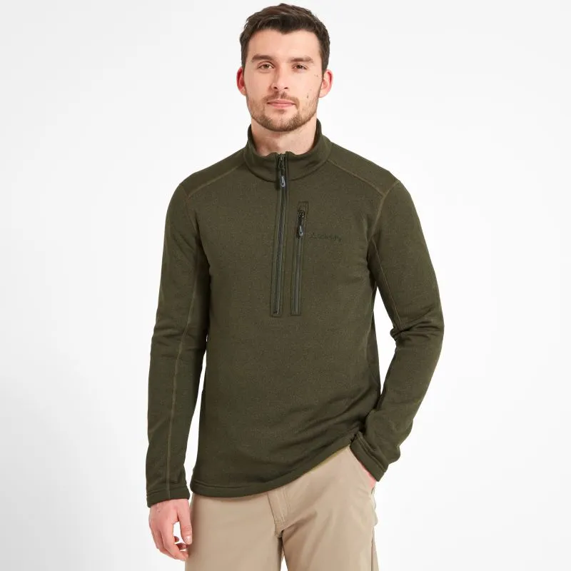 Schoffel Annan II Technical 1/4 Zip Mens Top - River Green