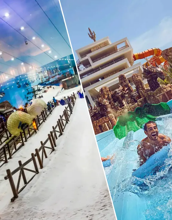 Ski Dubai Snow Classic Pass   Aquaventure Waterpark - Combo Tickets