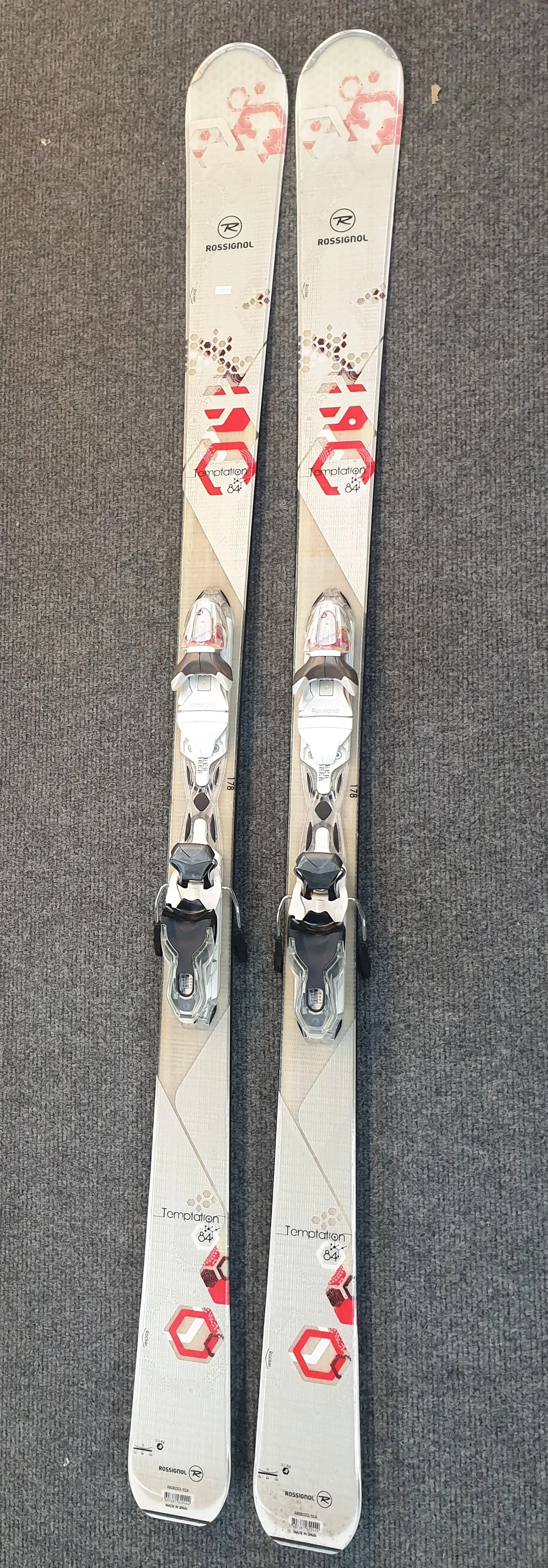 Temptation 84 Skis Demo Bindings (EX DEMO SKI 178 ONLY)