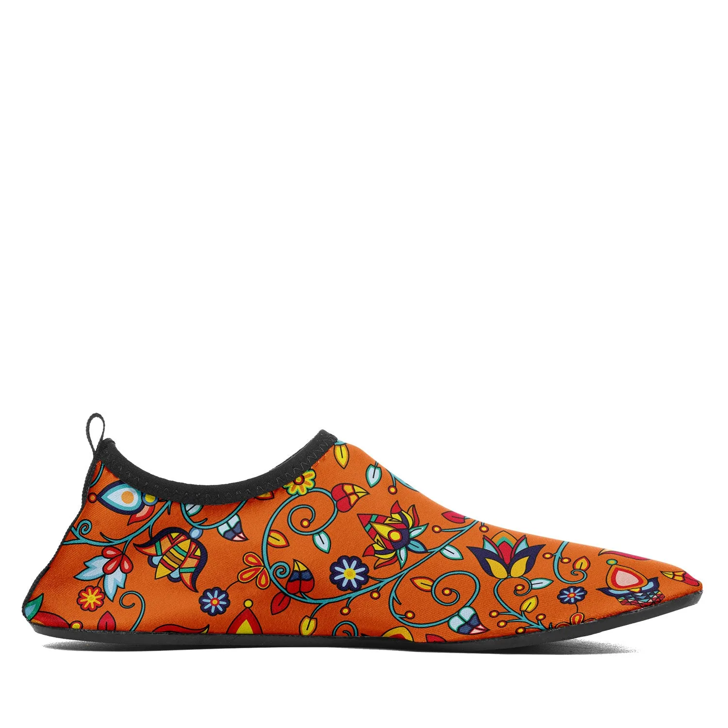 Thorny Path ECM Orange Kid's Sockamoccs Slip On Shoes