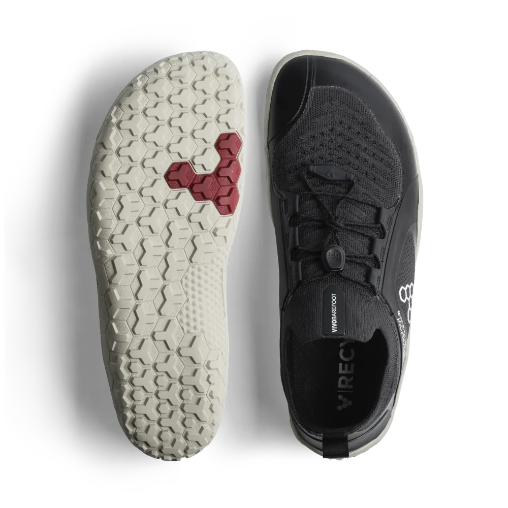 Vivobarefoot Primus Trail Knit FG Womens Obsidian/Sandstone