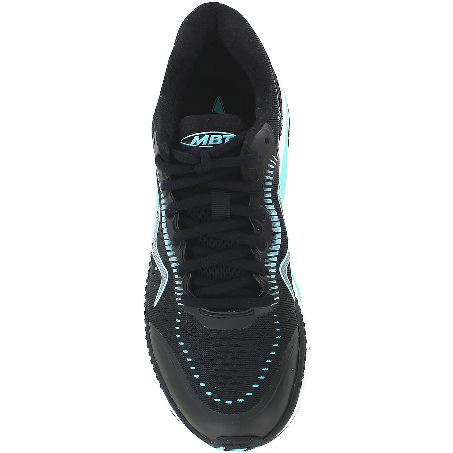 Women's MBT Zee 18 Black/Light Blue Mesh