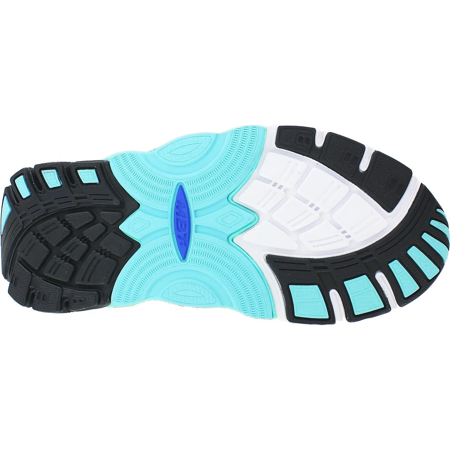 Women's MBT Zee 18 Black/Light Blue Mesh