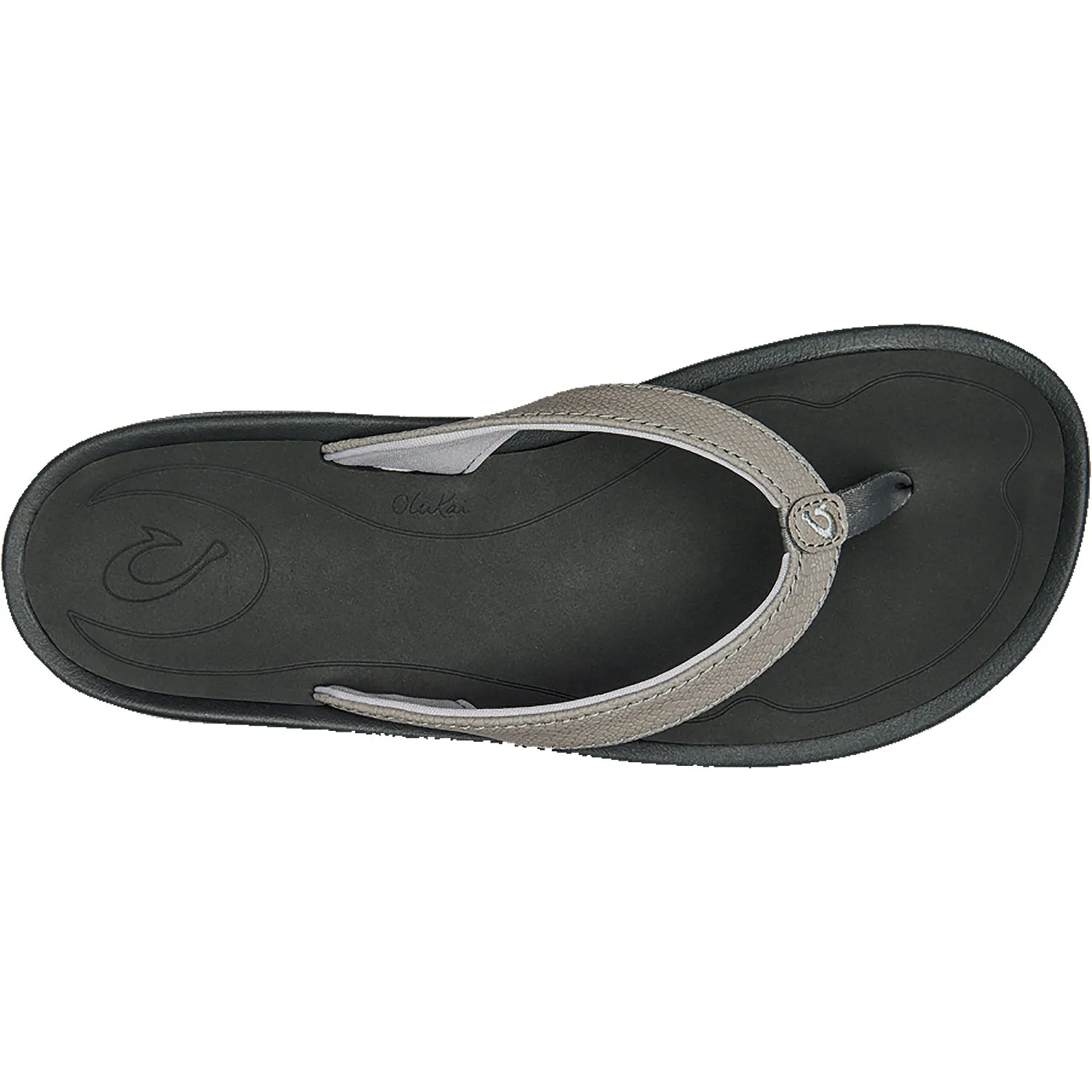 Women's OluKai Kulapa Kai Fog/Black Synthetic