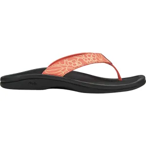 Women's OluKai Ohana Fusion Coral/Onyx Synthetic